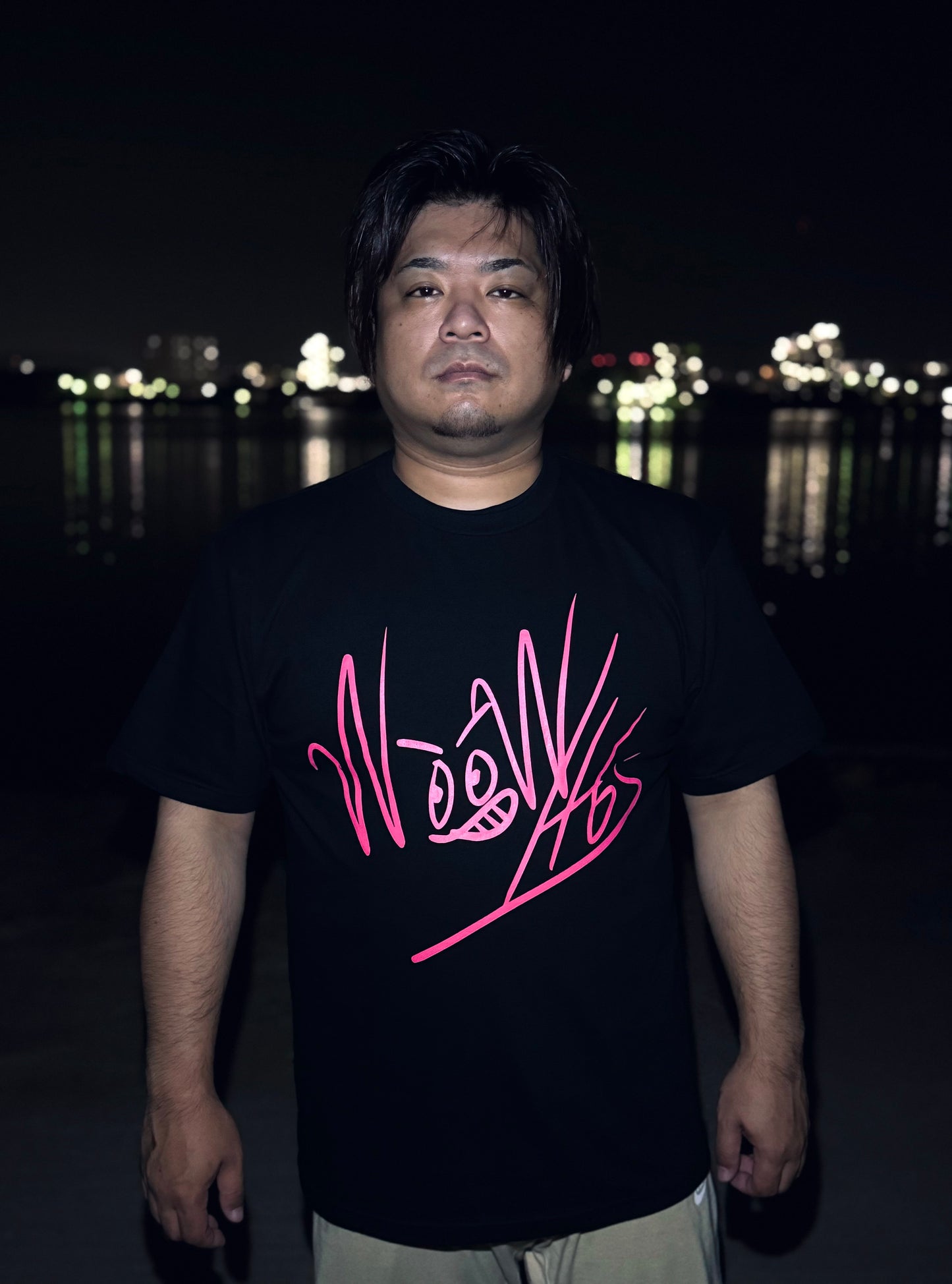 しろっこサインTシャツ ピンク